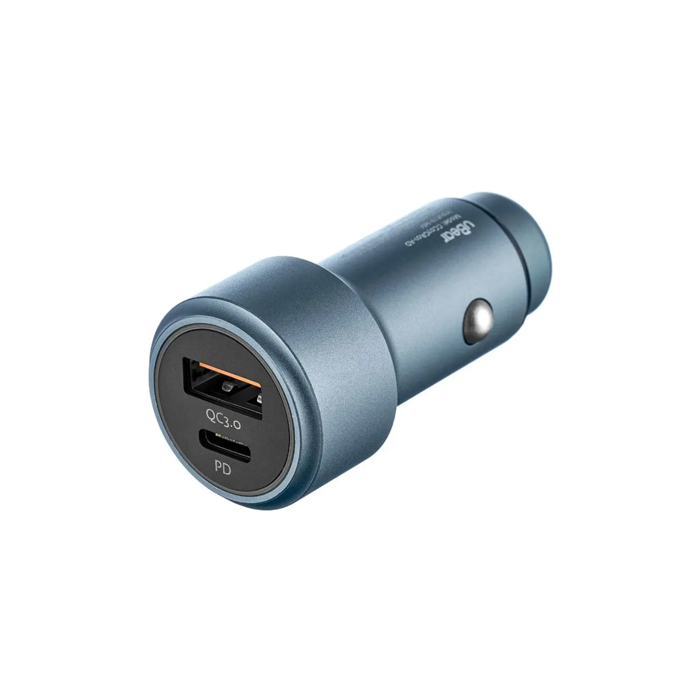 Автомобильное зарядное устройство Ubear Drive 1 Car Charger USB-C & USB-A 36W, серое