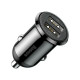 Автомобильное зарядное устройство Baseus Grain Pro 2 USB (4.8A), чёрное