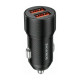 Автомобильное зарядное устройство Borofone BZ19B 2 USB-A 36W, чёрное