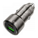 Автомобильное зарядное устройство HOCO Z52 USB-A - USB-C 38W, чёрное