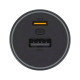 Автомобильное зарядное устройство Xiaomi CC07ZM USB-C/USB-A (100W) + кабель USB-C - USB-C, чёрное