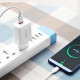 Сетевое зарядное устройство Borofone BA21A USB-A 18W + кабель Type-C, белое