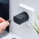 Сетевое зарядное устройство Axxa 2 USB-A (2.4A) 12W + кабель USB Lightning, чёрное
