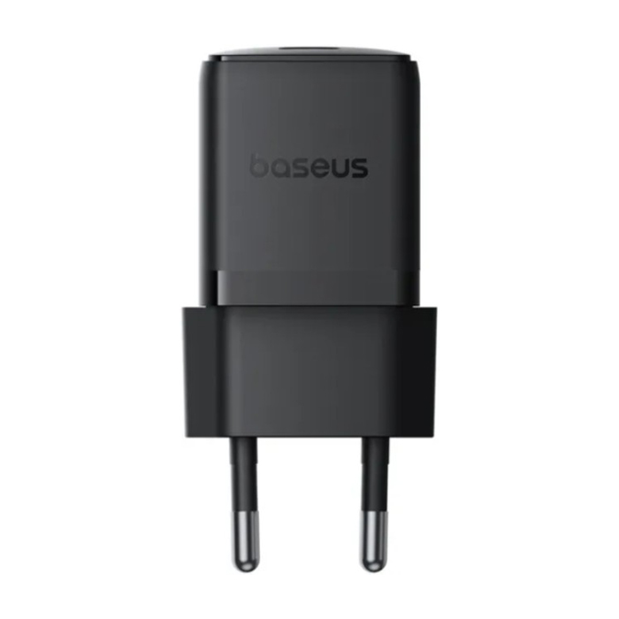 Сетевое зарядное устройство Baseus USB-C PD3.0 QC3.0 (20W), чёрное