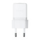Сетевое зарядное устройство Baseus USB-C PD3.0 QC3.0 (20W), белое