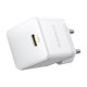 Сетевое зарядное устройство Baseus USB-C PD3.0 QC3.0 (20W), белое