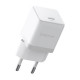 Сетевое зарядное устройство Baseus USB-C PD3.0 QC3.0 (20W), белое