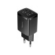 Сетевое зарядное устройство Baseus Compact Charger 2USB 10.5W, чёрное