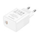 Сетевое зарядное устройство Borofone BA77A USB-C PD 30W, белое