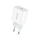 Сетевое зарядное устройство Borofone BA38A Plus USB-C PD20W, белое
