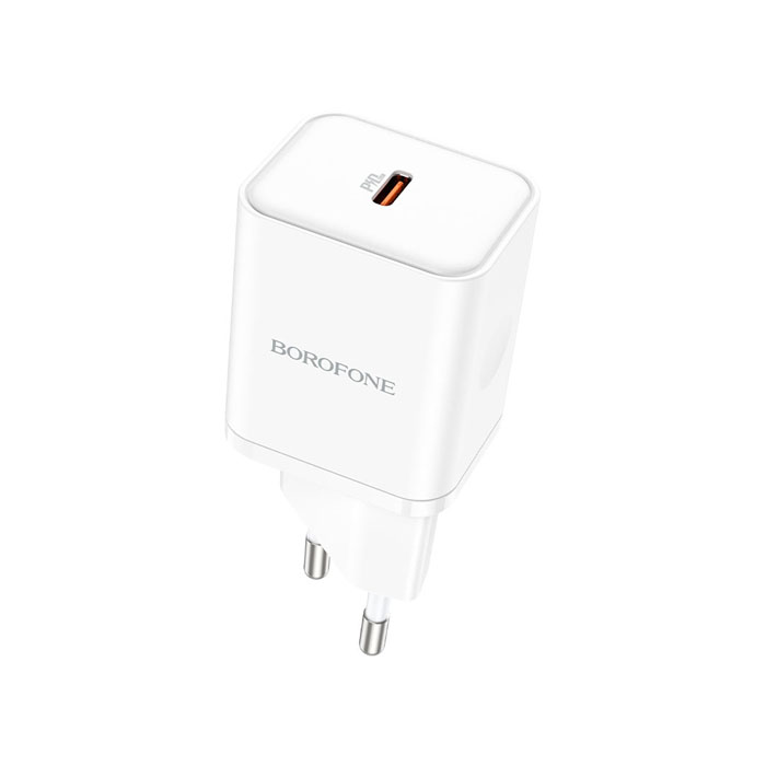 Сетевое зарядное устройство Borofone BN6 Field PD20W USB-C, белое