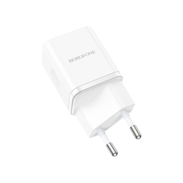 Сетевое зарядное устройство Borofone BN6 Field PD20W USB-C, белое