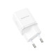 Сетевое зарядное устройство Borofone BN6 Field PD20W USB-C, белое