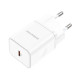 Сетевое зарядное устройство Borofone BN6 Field PD20W USB-C, белое