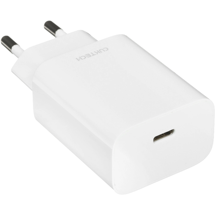Сетевое зарядное устройство Cuktech A18/A18C USB-C 30W GaN3, белое