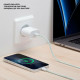Сетевое зарядное устройство Deppa Original Wall Charger USB-C PD20W, белое