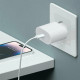 Сетевое зарядное устройство Deppa Original Wall Charger USB-C PD20W, белое