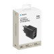 Сетевое зарядное устройство Deppa USB-C/USB-A 20W PD3.0 QC4.0, чёрное