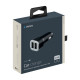 Сетевое зарядное устройство Deppa Wall Charger 2 USB-A (2.4A), чёрное