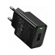 Сетевое зарядное устройство HOCO CS91A Leader USB-A (2.1A) 10.5W, чёрное