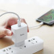 Сетевое зарядное устройство HOCO C76A Plus USB-C PD20W, белое