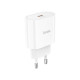 Сетевое зарядное устройство HOCO C94A Metro PD20W USB-C, белое