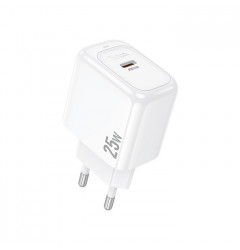 Сетевое зарядное устройство HOCO CS53A USB-C PD25W, белое