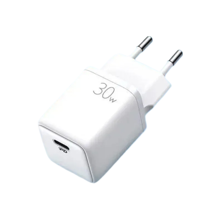 Сетевое зарядное устройство Joyroom Mini USB-C PD 30 Вт, белое