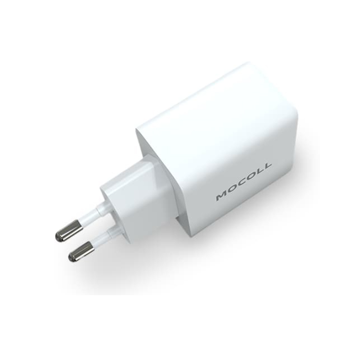 Сетевое зарядное устройство Mocoll Lion Series USB-A (2.4A) 12W, белое