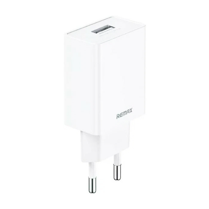 Сетевое зарядное устройство Remax RP-U95 USB-A (2.4A), белое