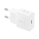 Сетевое зарядное устройство Samsung Power Adapter (EP-T2510) USB-C 25W, белое
