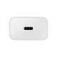 Сетевое зарядное устройство Samsung Power Adapter (EP-T2510) USB-C 25W, белое