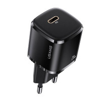 Сетевое зарядное устройство USAMS T36 Mini USB-C PD20W, чёрное
