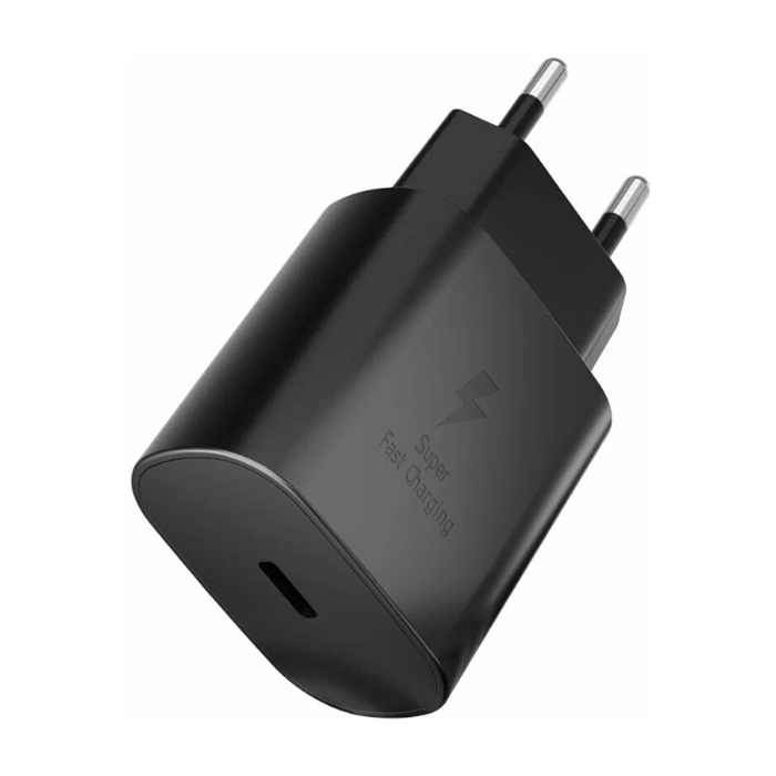 Сетевое зарядное устройство VLP Fast Wall Charger USB-C (25W), чёрное