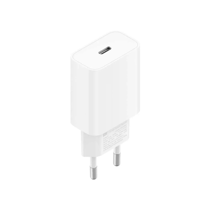Сетевое зарядное устройство Xiaomi Mi 20W Charger USB-C, белое