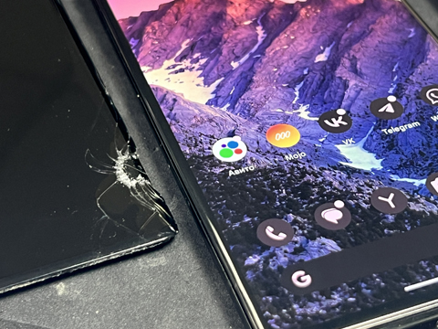 Замена экрана на Google Pixel 6 Pro после удара
